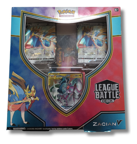 Pokémon League Battle Deck Zacian V Inglés 