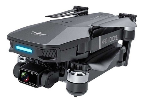 Drone Kf101 Max Plus - Câmera 4k Uhd, Gimbal 3 Eixos, 5 Km Cor Cinza