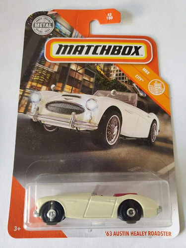 Matchbox # 42/100 - '63 Austin Healey Roadster - 1/64 Gkk57