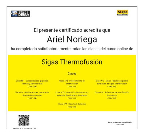 Imagen 3 de 4 de Gasista Matriculado, 1° Categoría, Procrear Instalación