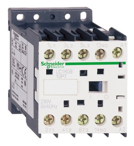 Contactor Tripolar 9amp Schneider 1nc 4kw 24v 3p 9a Tesys K