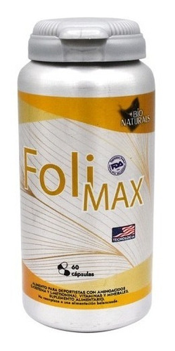 Bio Naturals Folimax X 60 Capsulas (desarrollo Capilar) 