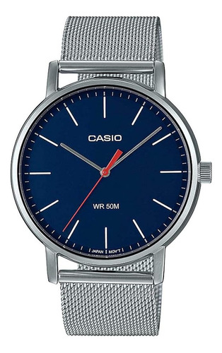 Reloj Casio Mtpe171m-2e Hombre Metal Somos Tienda 