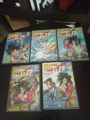 Dvd Dragon Ball Gt Colección 5 Discos Saga Gt Completa (Usado)
