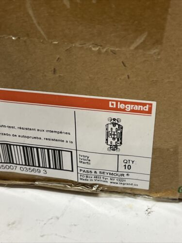 Legrand Pass Seymour 2097trwri Tamper Weather Resist Gfc Ccm
