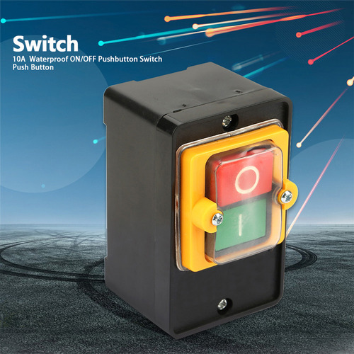 Waterproof On/off Push Button Ac220v/380v 10a