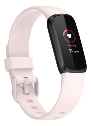 Para Correa De Reloj De Silicona Fitbit Luxe, Tamaño: S