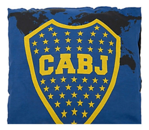 Almohadon Boca Juniors 45x45 Oficial