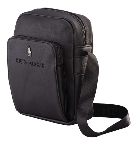 Imagen 3 de 7 de Bolsa Crossbody Hpc Polo Logo En Bajo Relieve