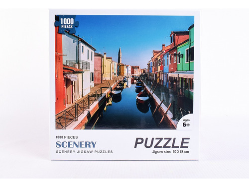 Puzzle Rompecabeza 1000 Piezas Canal Pip Games A021