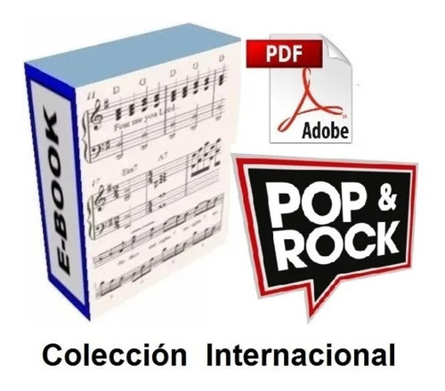 Partituras Para Piano Colección Pop Rock Internacional