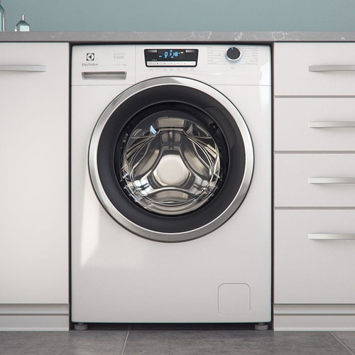 Imagen 8 de 10 de Lavarropas Carga Frontal 8 Kilos Electrolux Elaf08w Outlet