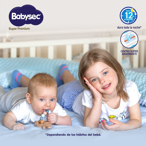 Pañales Babysec Super Premium Talle Xg 68 Uds.