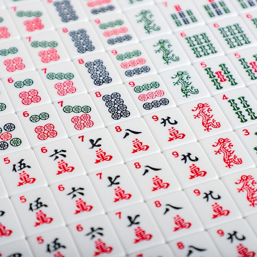 Juego De Mahjong Americano Jongyance, Juego De Fichas De Mah