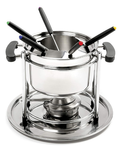 Juego De Fondue Norpro De Acero Inoxidable De 10 Piezas, ...