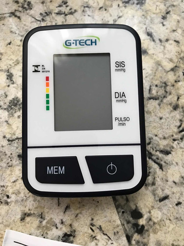 Imagem 2 de 5 de G.tech Aparelho De Pressão Digital