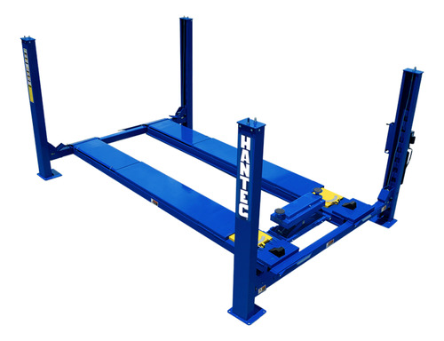 Rampa  4 Postes Discos De Alineación Y Rolling Jack 9000 Lb