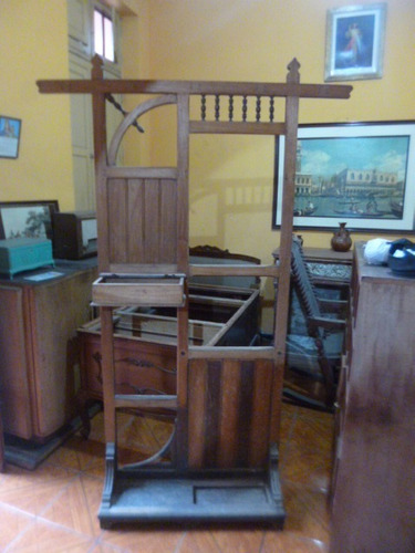 Imagen 1 de 7 de Antiguo Mueble, Perchero De Cedro