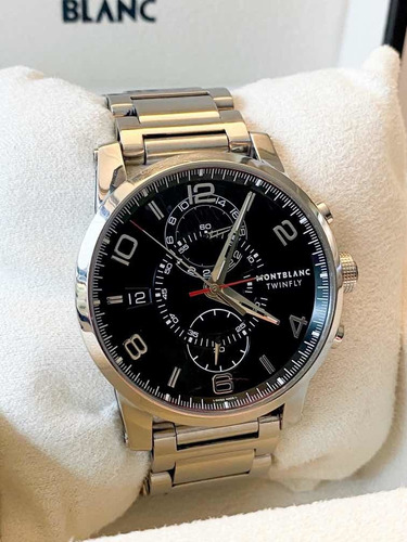Montblanc Timewalker Twinfly Chronograph,43mm E 2 Pulseiras!