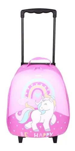 Mochila escolar con ruedas Trolley Unicorn lila – Xtrem Chile