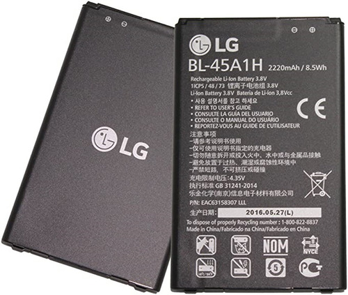 Pila Batería LG K10 Bl45a1h F670 Tienda Chacao