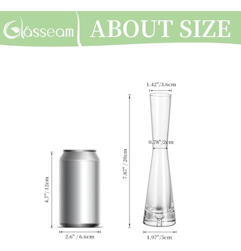 Juego De 3 Jarrones De Cristal Para Centros De Mesa