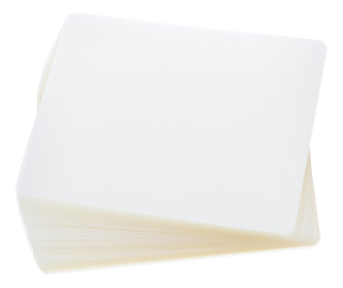 Láminas De Laminación Transparentes De 100 Piezas, Película