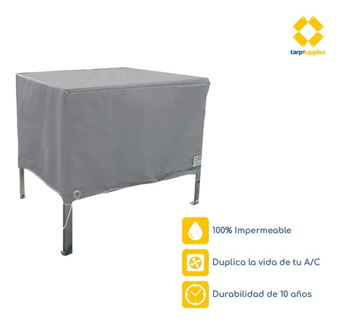 Cubierta Funda Aire A/c 4500-4800 Salida Lateral 110x110x72