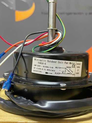 Motor Ventilador 50w Eje 1/2 Ydk-50-6
