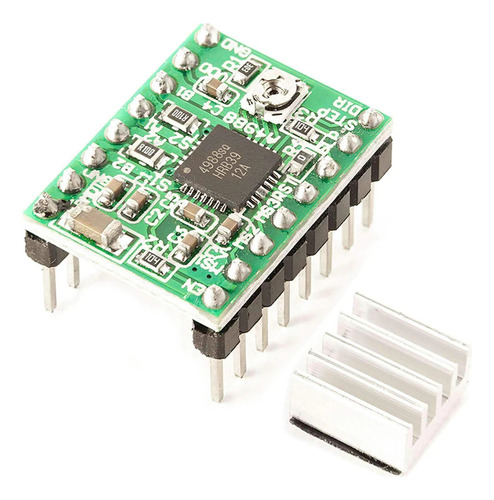 Driver Pap Pololu A4988 Ramp + Disipador Arduino