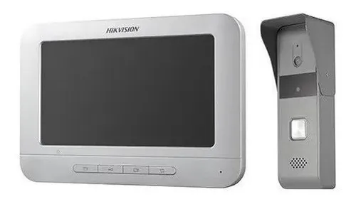 Kit Vídeo Portero Análogo Hikvision Para Exterior Kis203