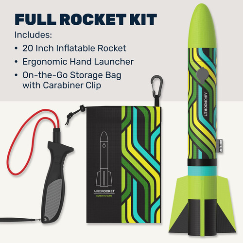 ¡mighty Fun! - Kit De Cohete Inflable Airo Rocket Para