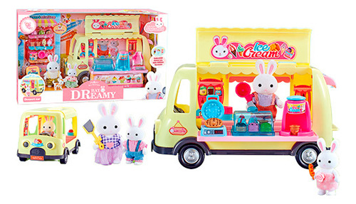 Camión De Helados Bay Dreamy Con Accesorios