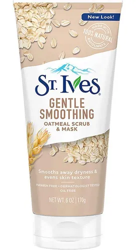 Esfoliante E Máscara Facial Suavizante Aveia St. Ives 170g