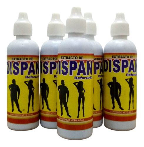 Extracto De Dispan Con Raíz De Tejocote Gotas 60ml (5 Pzas)