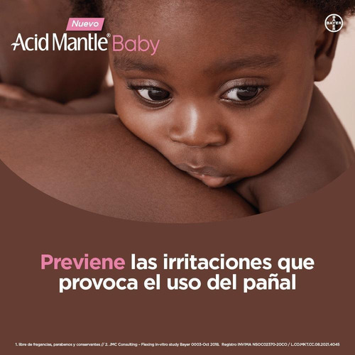 Imagen 8 de 10 de Acid Mantle® Baby, Tubo 100 Gr - g a $1310