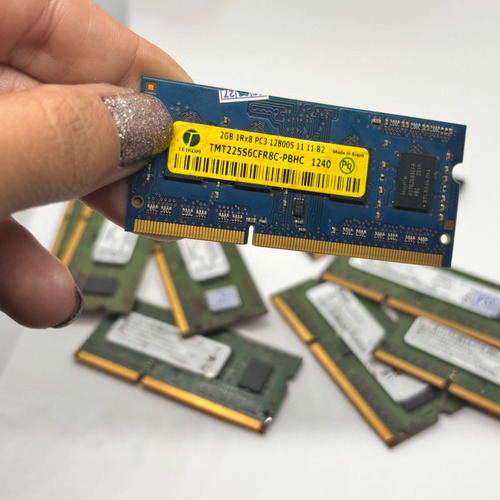 Pack Com 11 Memorias Ram 2gb Pc3 12800s - Marcas Variadas (Usado)