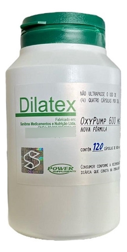 Dilatex (120 Caps) - Padrão: Único Sem Sabor