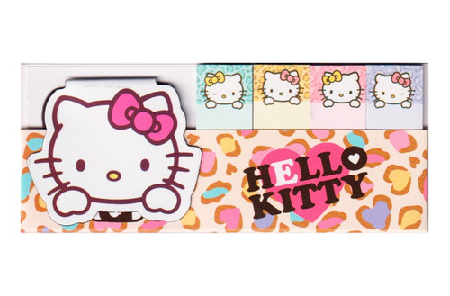 Bloco Adesivo Post-it Notas + Ímã Sanrio Japão Hello Kitty