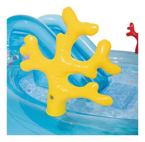 Piscina Inflável Animais Marinhos Intex Corais 206 Litros