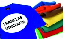 Comprar Franelas Unicolor De Algodon Ideales Para Estampar