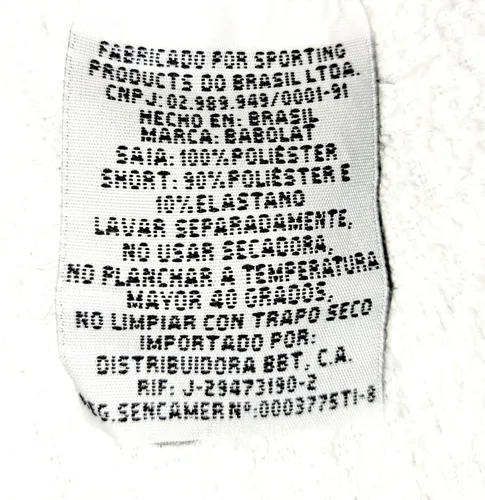 Babolat Falda De Tennis
