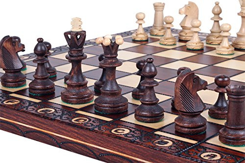 Chess And Games Shop Muba Hermoso Juego De Ajedrez De Madera