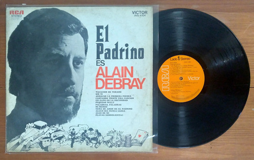 Alain Debray El Padrino Disco Lp Vinilo