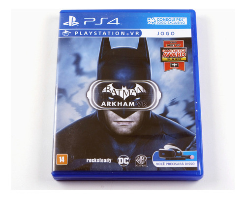 Batman Arkham Vr Original Playstation 4 Ps4 Mídia Física