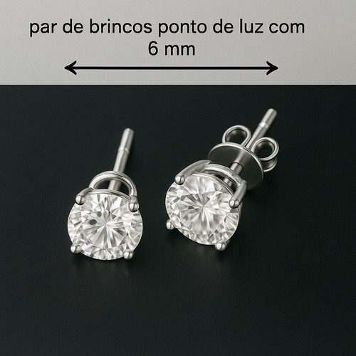 Relógio Feminino Prova D Água + Kit Colar E Brincos + Caixa Preta Prata Preto