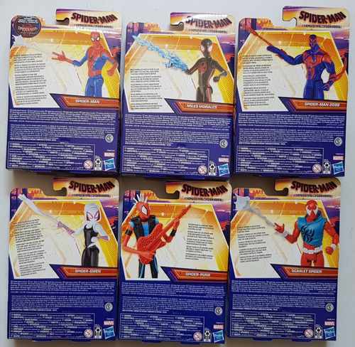 Marvel Spider-man Spider-verse Action Figures Wave 2 Nuevas