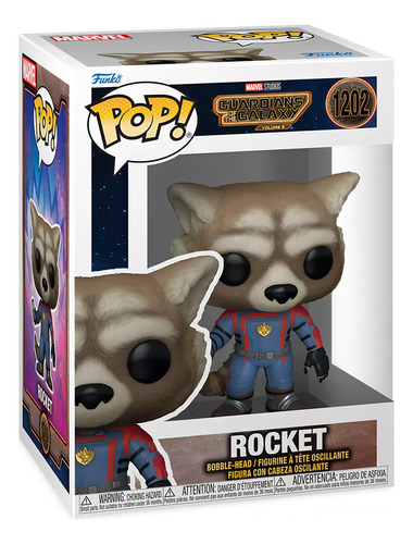 Funko Pop! Guardians Of The Galaxy Vol.3 Rocket #1202