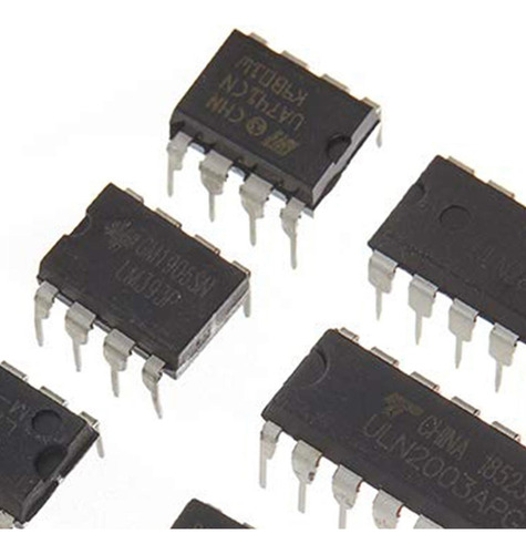 Pacote De 85 Chip De Circuito Integrado Lm386 Opamp Timer De