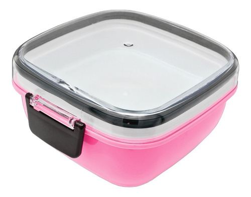 Recipiente Para Alimentos Lunch Box Rosa - Lb6835